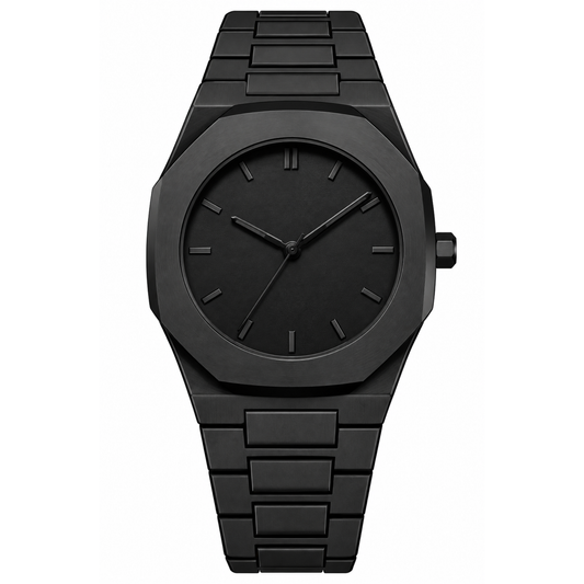 Reloj negro elegante